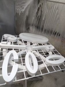 Sign Makers In London, Factory.