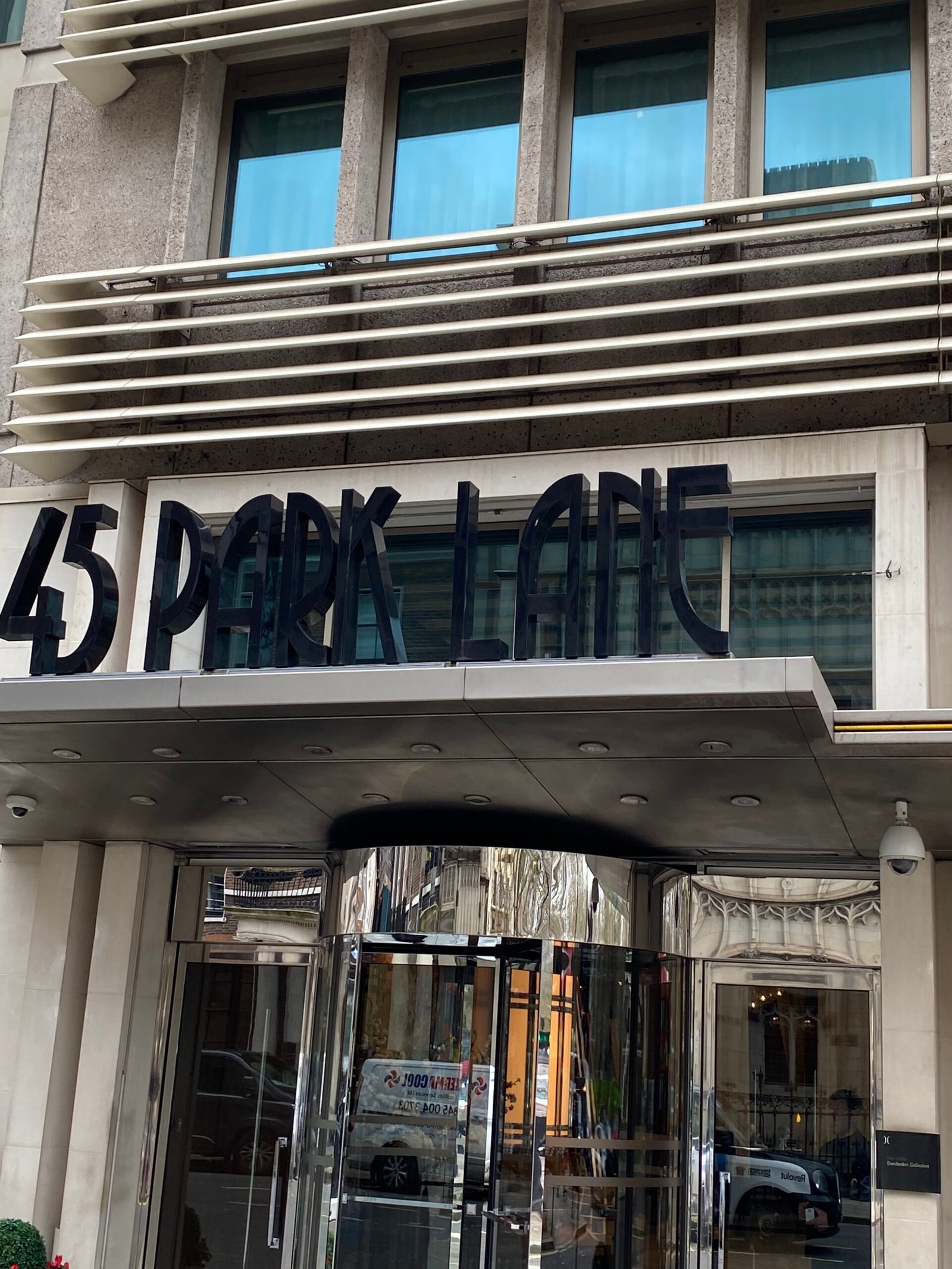 Custom shop front hotel signage