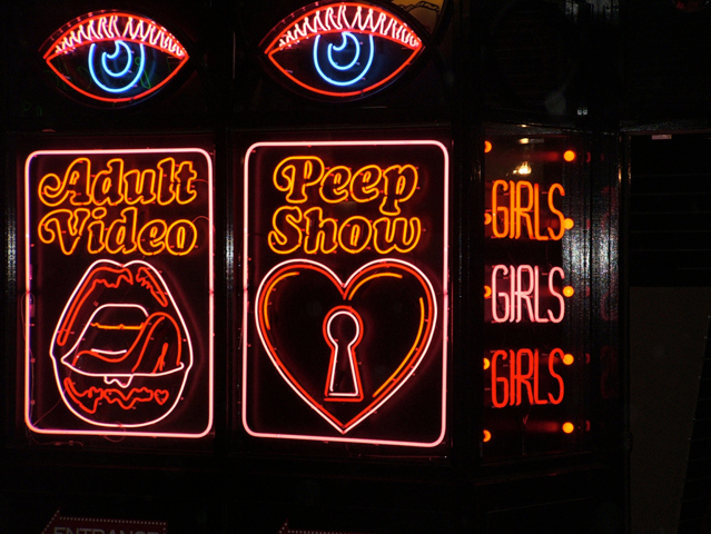 Bespoke neon sign designed and manufactured for a Soho venue. illuminated sign makers soho.